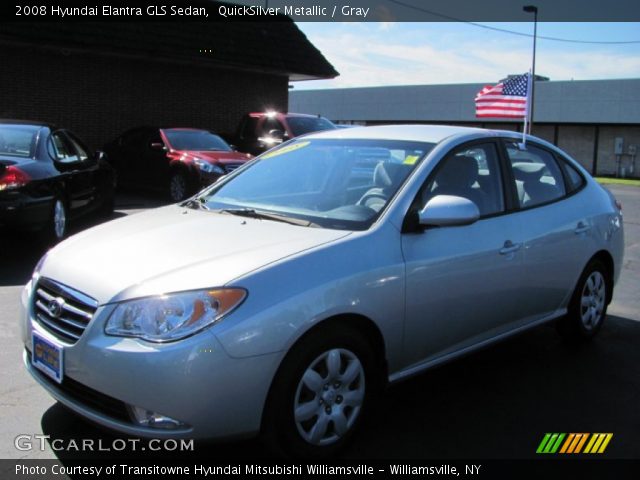 2008 Hyundai Elantra GLS Sedan in QuickSilver Metallic