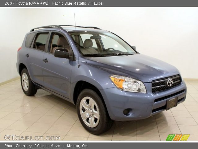 2007 Toyota RAV4 4WD in Pacific Blue Metallic