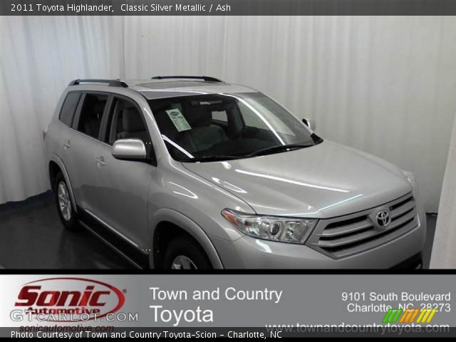 2011 Toyota Highlander  in Classic Silver Metallic