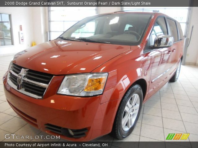 2008 Dodge Grand Caravan SXT in Sunburst Orange Pearl