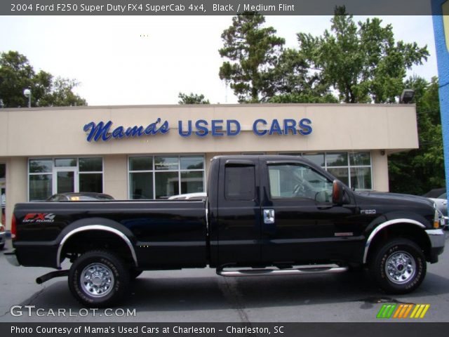 2004 Ford F250 Super Duty FX4 SuperCab 4x4 in Black