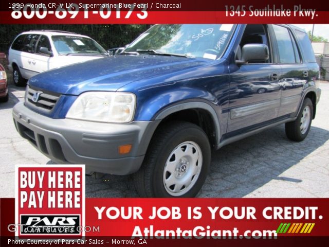 1999 Honda CR-V LX in Supermarine Blue Pearl