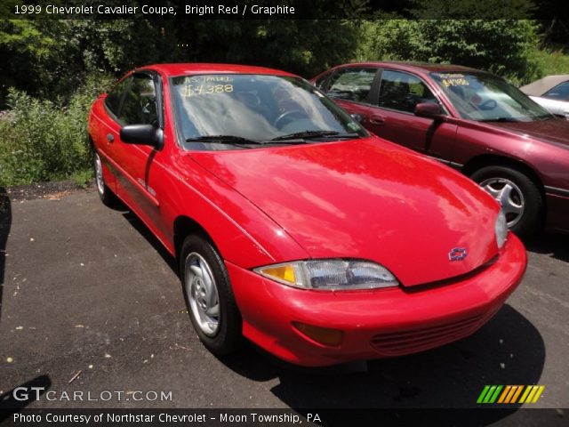 1999 Chevrolet Cavalier Coupe in Bright Red