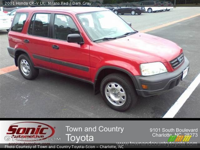 2001 Honda CR-V LX in Milano Red