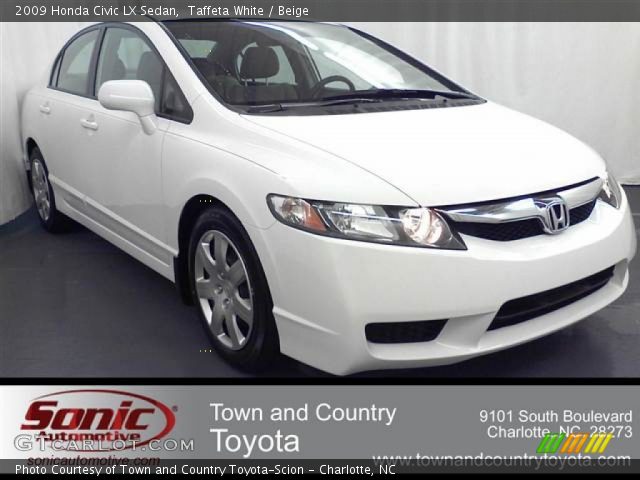 2009 Honda Civic LX Sedan in Taffeta White