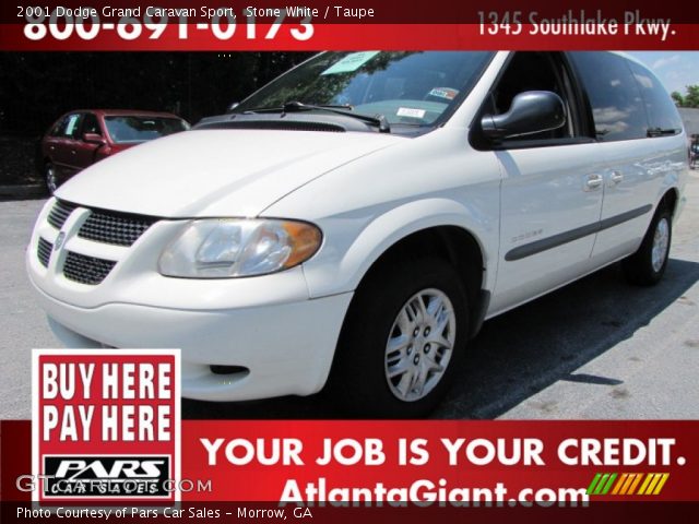 2001 Dodge Grand Caravan Sport in Stone White