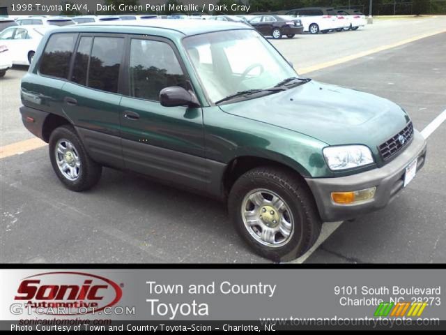 1998 Toyota RAV4  in Dark Green Pearl Metallic