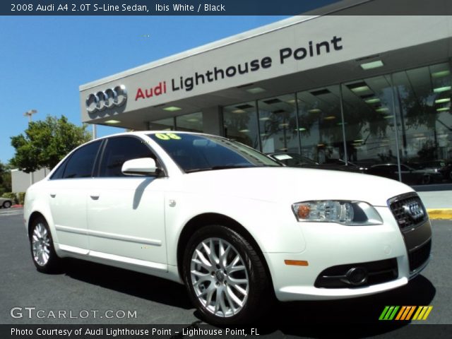 2008 Audi A4 2.0T S-Line Sedan in Ibis White