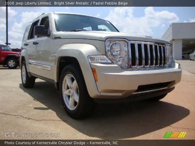 2008 Jeep Liberty Limited in Bright Silver Metallic