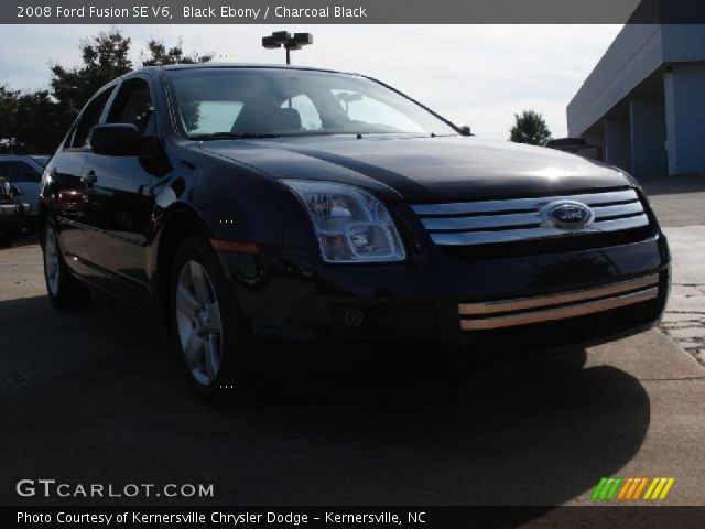 2008 Ford Fusion SE V6 in Black Ebony