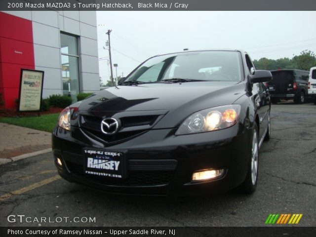 2008 Mazda MAZDA3 s Touring Hatchback in Black Mica