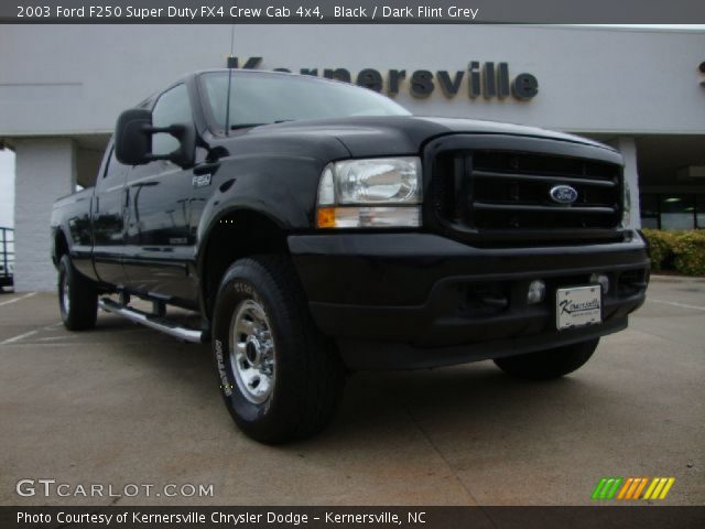 2003 Ford F250 Super Duty FX4 Crew Cab 4x4 in Black