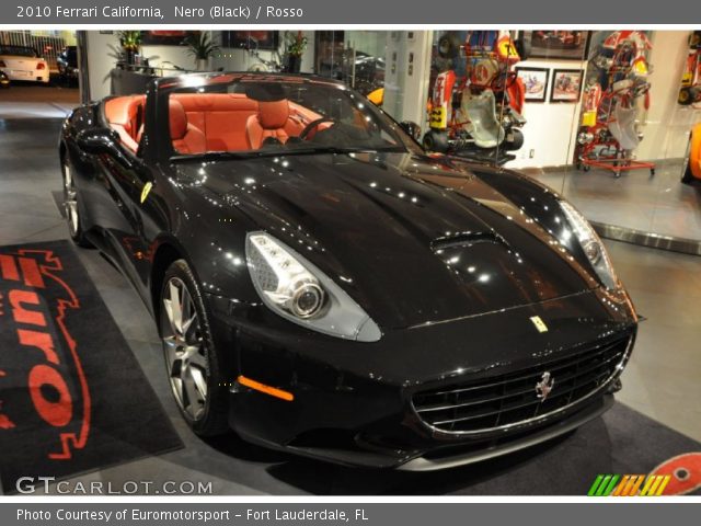 2010 Ferrari California  in Nero (Black)