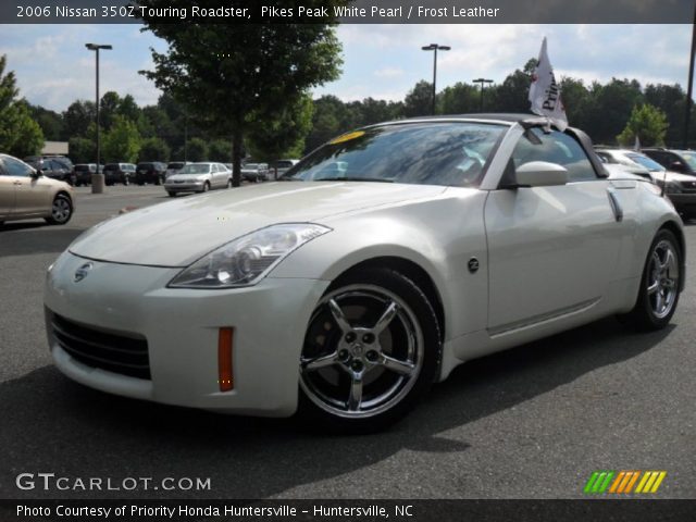 2006 Nissan 350Z Touring Roadster in Pikes Peak White Pearl