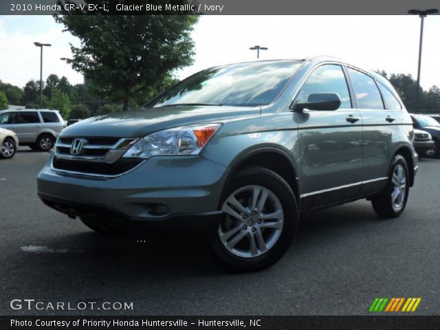 2010 Honda CR-V EX-L in Glacier Blue Metallic