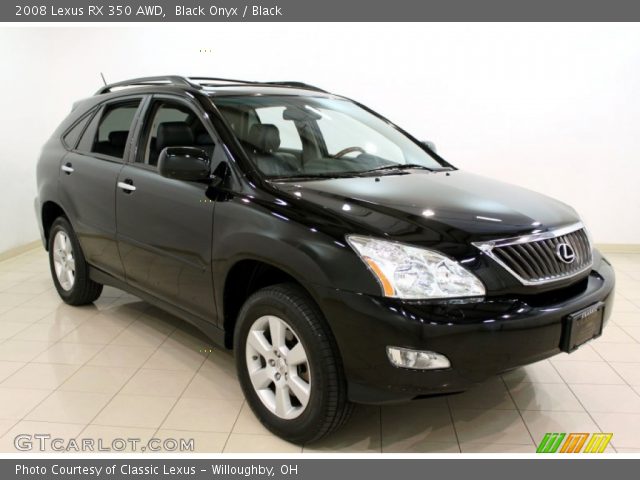 2008 Lexus RX 350 AWD in Black Onyx
