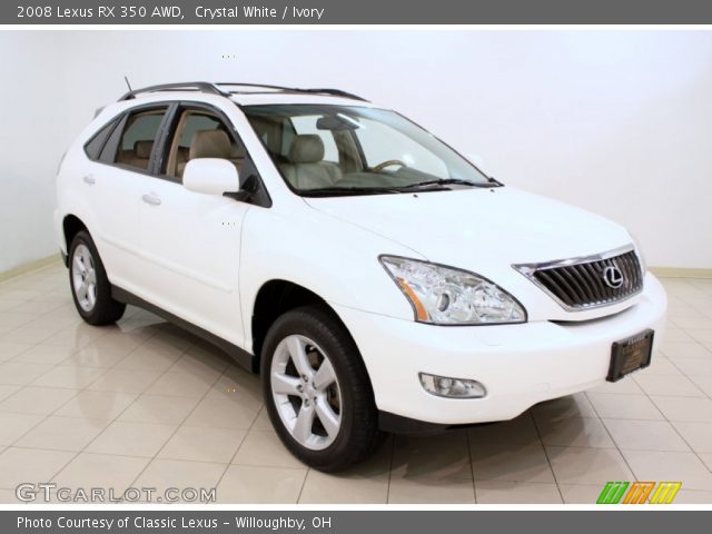 2008 Lexus RX 350 AWD in Crystal White