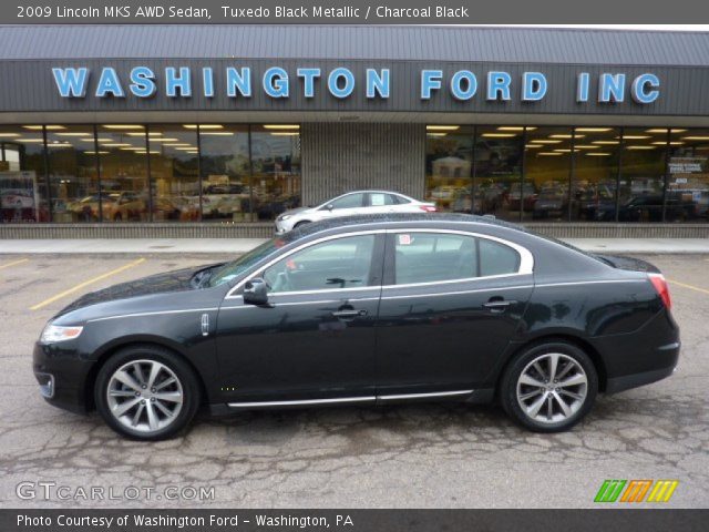 2009 Lincoln MKS AWD Sedan in Tuxedo Black Metallic