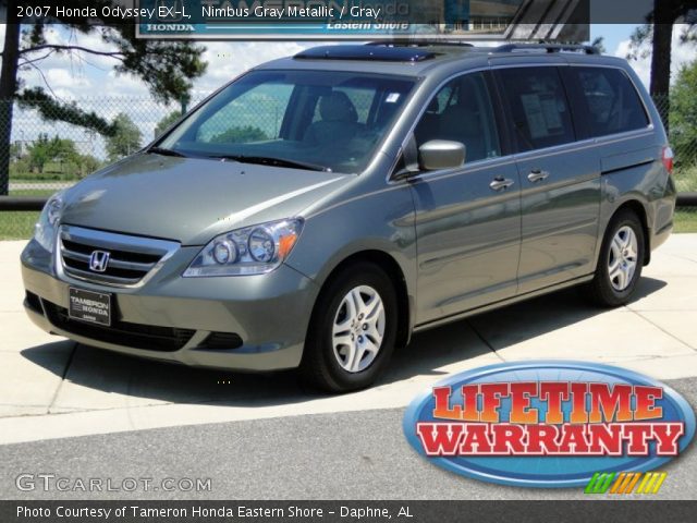 2007 Honda Odyssey EX-L in Nimbus Gray Metallic