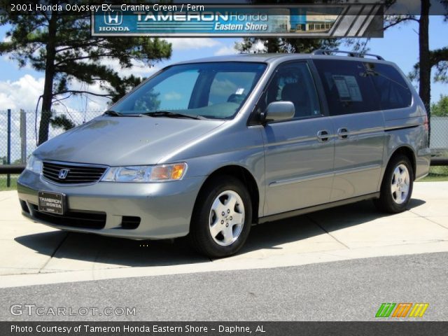 2001 Honda Odyssey EX in Granite Green