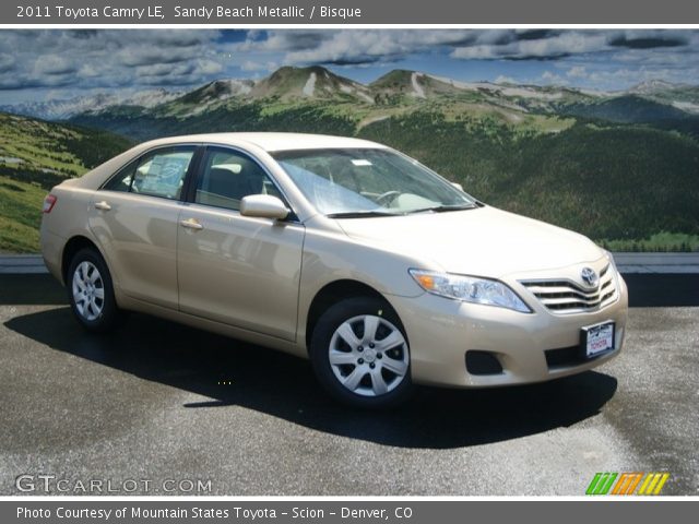2011 Toyota Camry LE in Sandy Beach Metallic