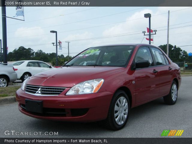 2006 Mitsubishi Lancer ES in Rio Red Pearl