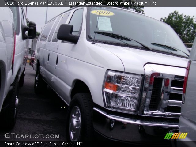 2010 Ford E Series Van E350 XLT Passenger Extended in Oxford White