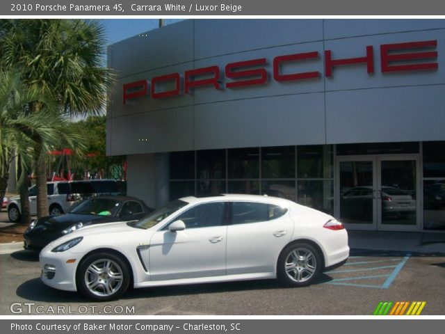 2010 Porsche Panamera 4S in Carrara White