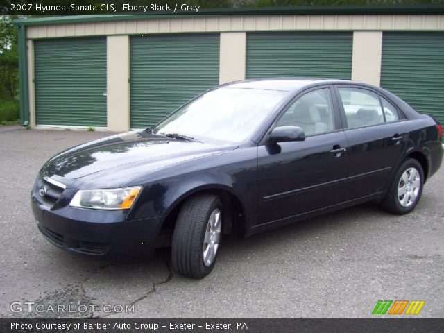 2007 Hyundai Sonata GLS in Ebony Black