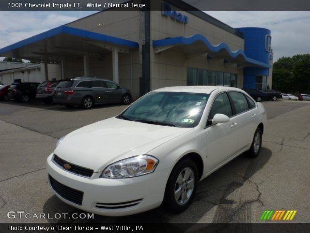 2008 Chevrolet Impala LT in White