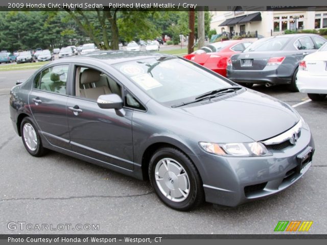 2009 Honda Civic Hybrid Sedan in Polished Metal Metallic