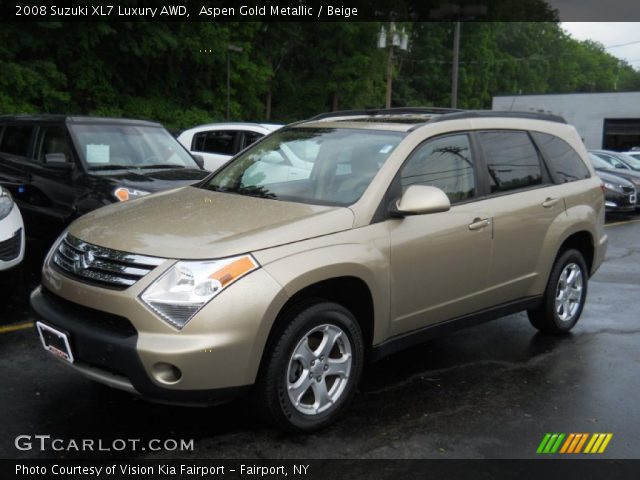 2008 Suzuki XL7 Luxury AWD in Aspen Gold Metallic
