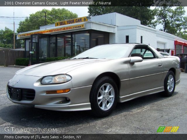 2001 Chevrolet Camaro Coupe in Light Pewter Metallic