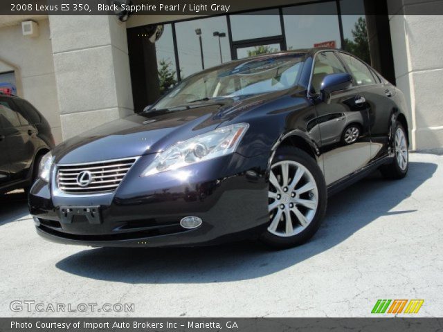 2008 Lexus ES 350 in Black Sapphire Pearl