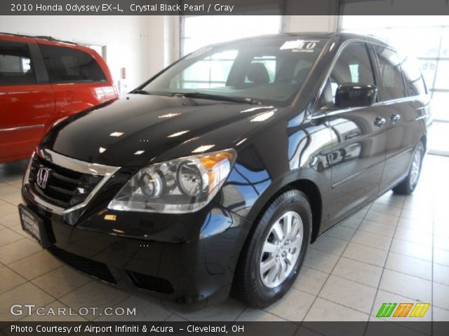 2010 Honda Odyssey EX-L in Crystal Black Pearl