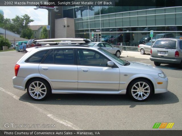 2002 Mazda Protege 5 Wagon in Sunlight Silver Metallic