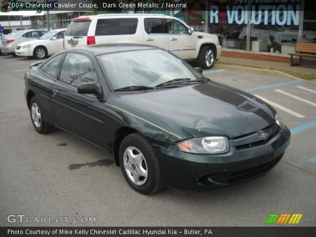 2004 Chevrolet Cavalier Coupe in Dark Green Metallic