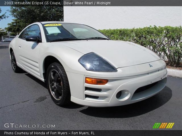 2003 Mitsubishi Eclipse GS Coupe in Dover White Pearl