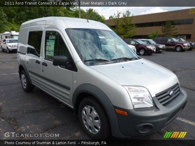 2011 Ford Transit Connect XL Cargo Van in Silver Metallic