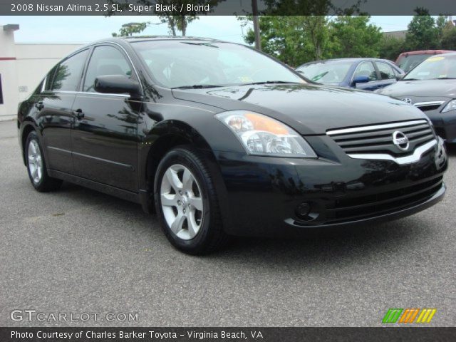 2008 Nissan Altima 2.5 SL in Super Black