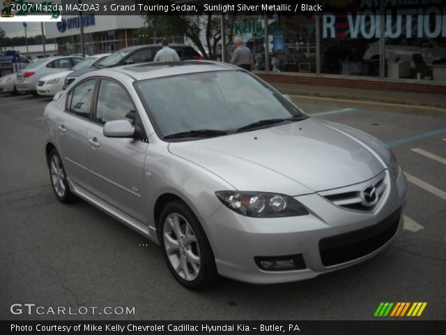 2007 Mazda MAZDA3 s Grand Touring Sedan in Sunlight Silver Metallic