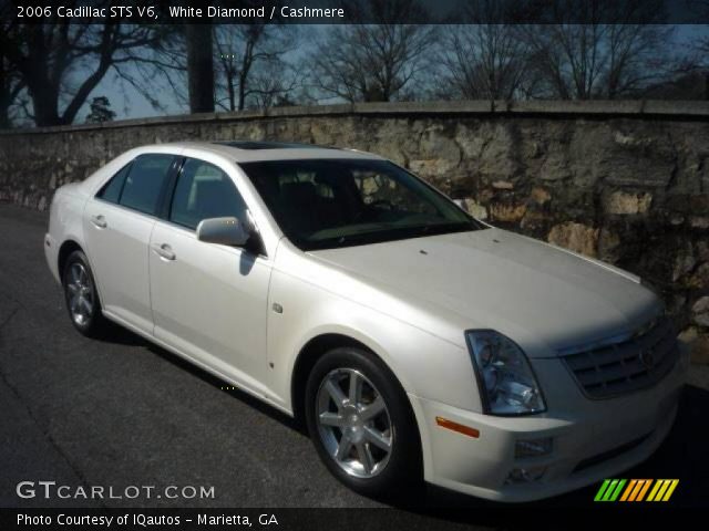 2006 Cadillac STS V6 in White Diamond