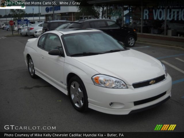 2007 Chevrolet Monte Carlo SS in White