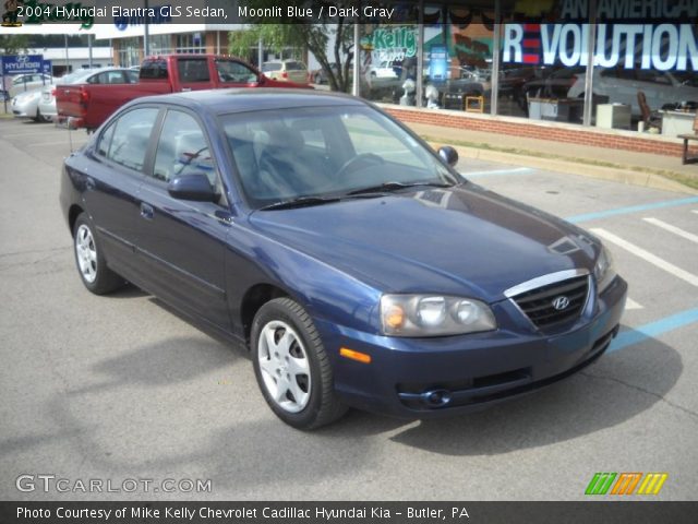 2004 Hyundai Elantra GLS Sedan in Moonlit Blue