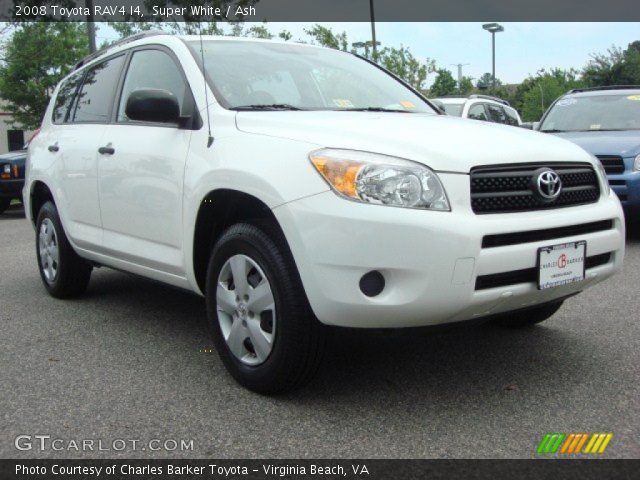 2008 Toyota RAV4 I4 in Super White