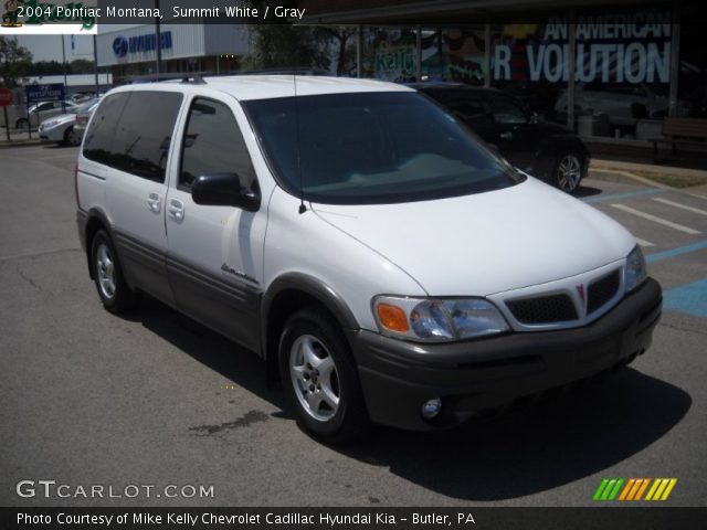 2004 Pontiac Montana  in Summit White
