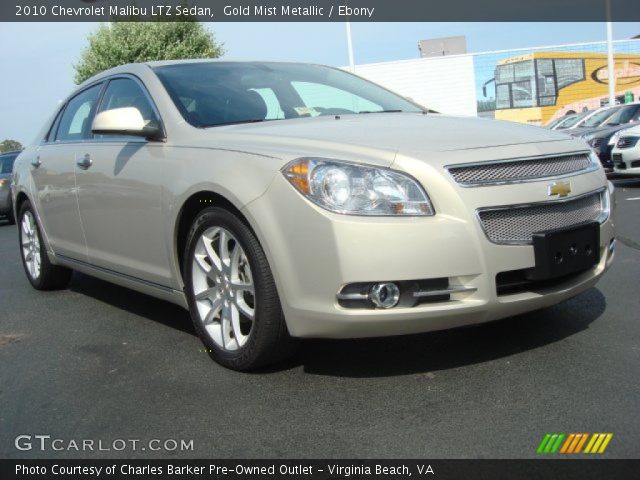 2010 Chevrolet Malibu LTZ Sedan in Gold Mist Metallic