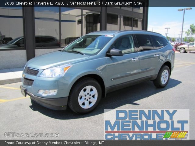 2009 Chevrolet Traverse LS AWD in Silver Moss Metallic