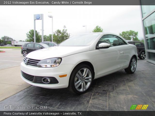 2012 Volkswagen Eos Executive in Candy White