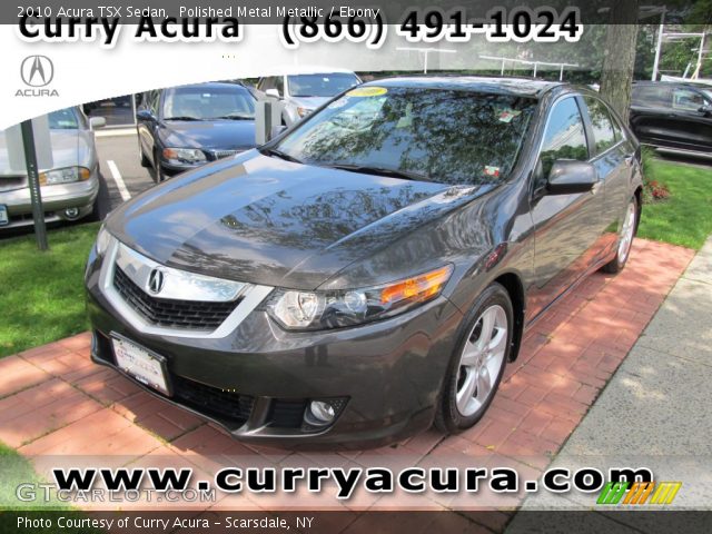 2010 Acura TSX Sedan in Polished Metal Metallic